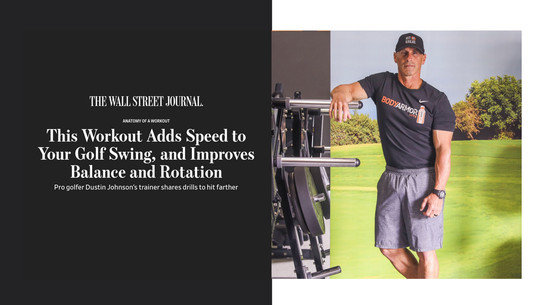 Insight into Dustin Johnson Speed Training